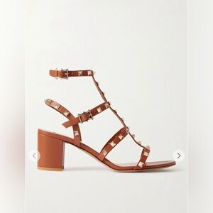 Valentino Rockstud 55 leather sandals